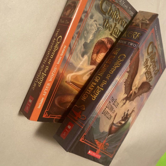 🎉2/20 Set of 2 Books 1-2 Children of the Lamp P. B. Kerr Fantasy RL5 YA Novels - Picture 5 of 8